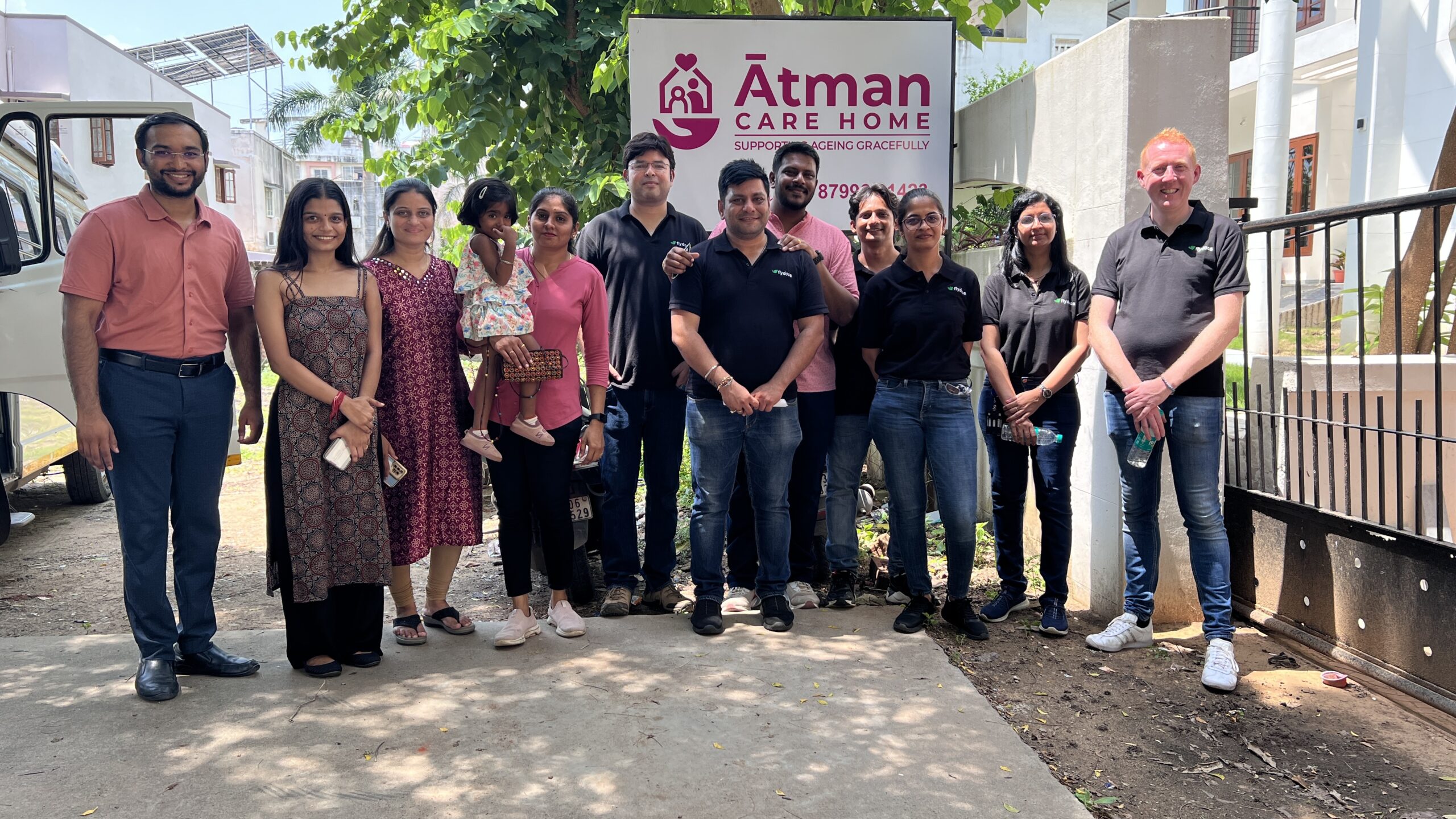 Flydocs Donates to Support Elders at Atman Care Home